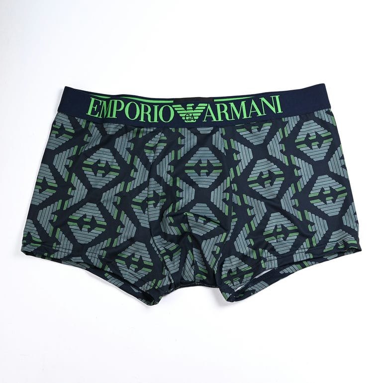 エンポリオ アルマーニ EMPORIO ARMANI 下着 アンダーウェア ボクサーパンツ イーグルデザイン 全4サイズ メンズ グリーン 111290 4R535 12982 MADE IN ITALY【スペシャルラッピング660円(別売り)】