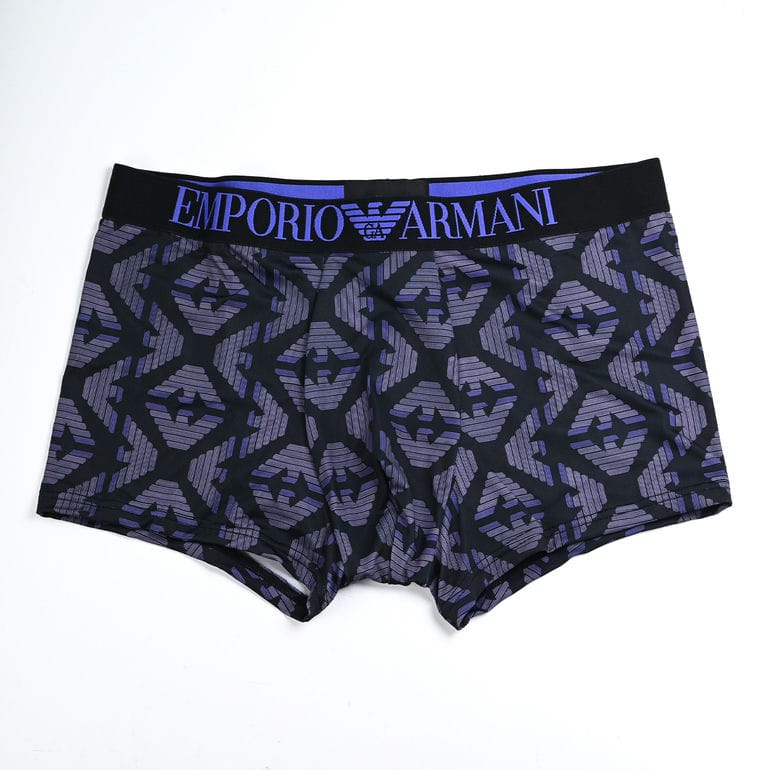 エンポリオ アルマーニ EMPORIO ARMANI 下着 アンダーウェア ボクサーパンツ イーグルデザイン 全4サイズ メンズ パープル 111290 4R535 14892 MADE IN ITALY【スペシャルラッピング660円(別売り)】
