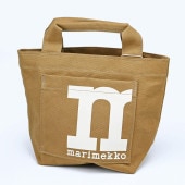 マリメッコ marimekko トートバッグ 31cm モノ ミニ ソリッド レディース ブラウン×オフホワイト 92827 092827 140 北欧雑貨 北欧デザイン|バッグ|アイテムリスト