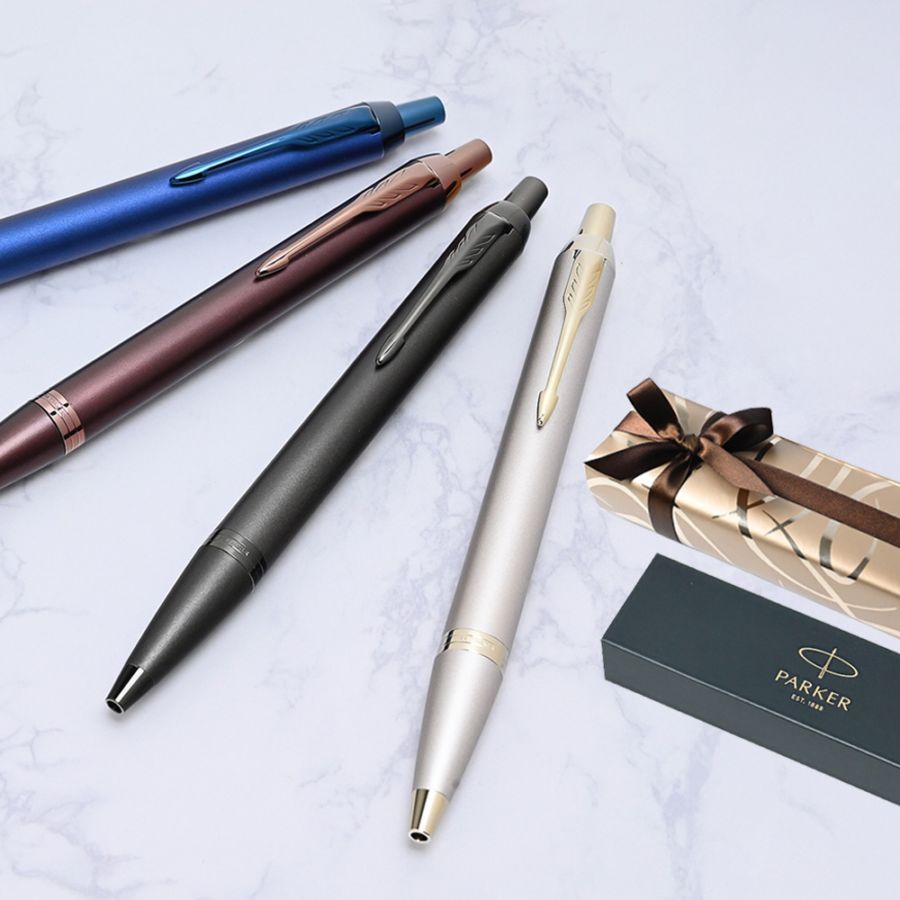 【名入れ無料】 【スペシャルラッピング付】 パーカー PARKER ボールペン IM モノクローム 1.0mm 全4色 純正ボックス無料 包装紙23種類から選べる 純正箱 即日発送 ペン 筆記具 メンズ レディース
