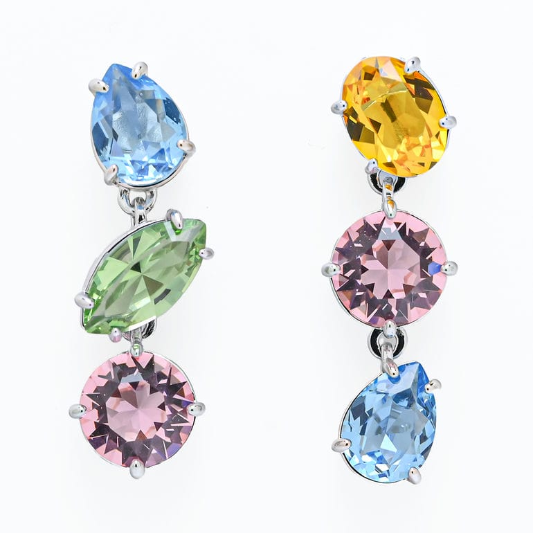 スワロフスキー SWAROVSKI ピアス Gema ドロップイヤリング マルチカラー レディース 5692406 ジュエリー 【スペシャルラッピング660円(別売り)】