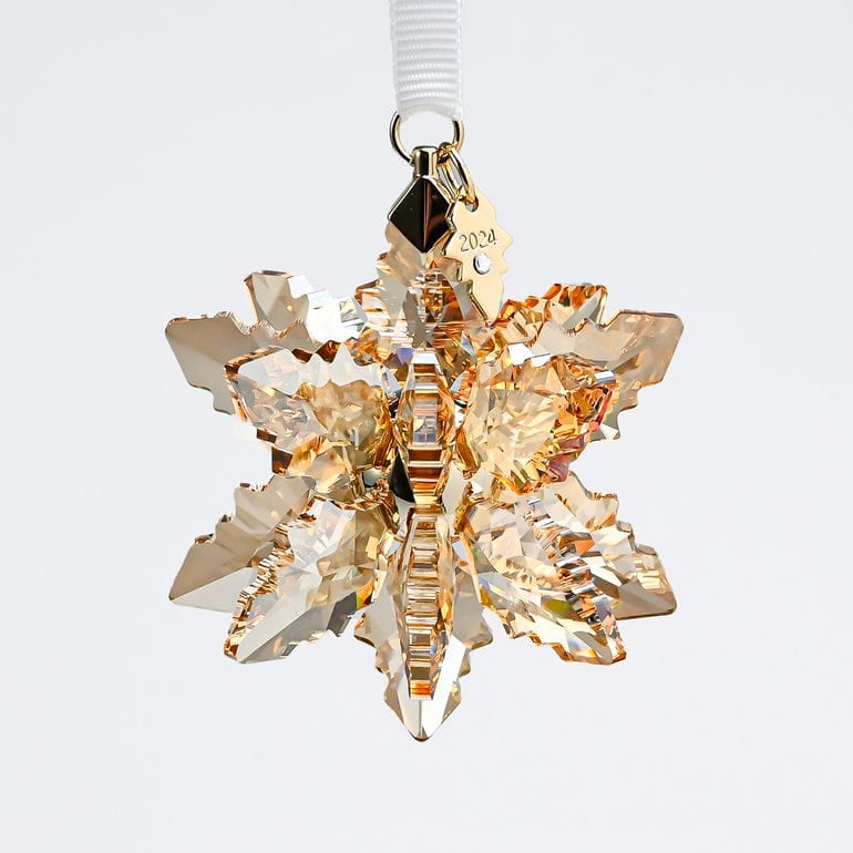 スワロフスキー SWAROVSKI オーナメント Annual Edition 3D 2024 クリスマスオーナメント ゴールド 5674348 インテリア オブジェ 置物【スペシャルラッピング660円(別売り)】