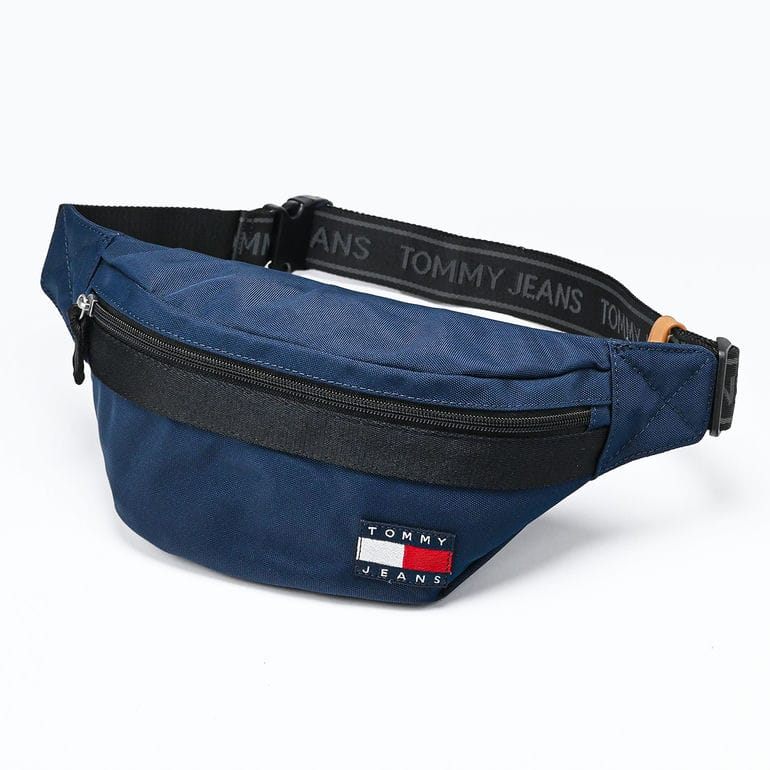 高品質ヨーロッパ輸入モデル トミーヒルフィガー バッグ ボディバッグ ウエストバッグ ベルトバッグ TOMMY JEANS ESSENTIAL DAILY メンズ ダークネイビー AM12620 C1G DARK NIGHT NAVY