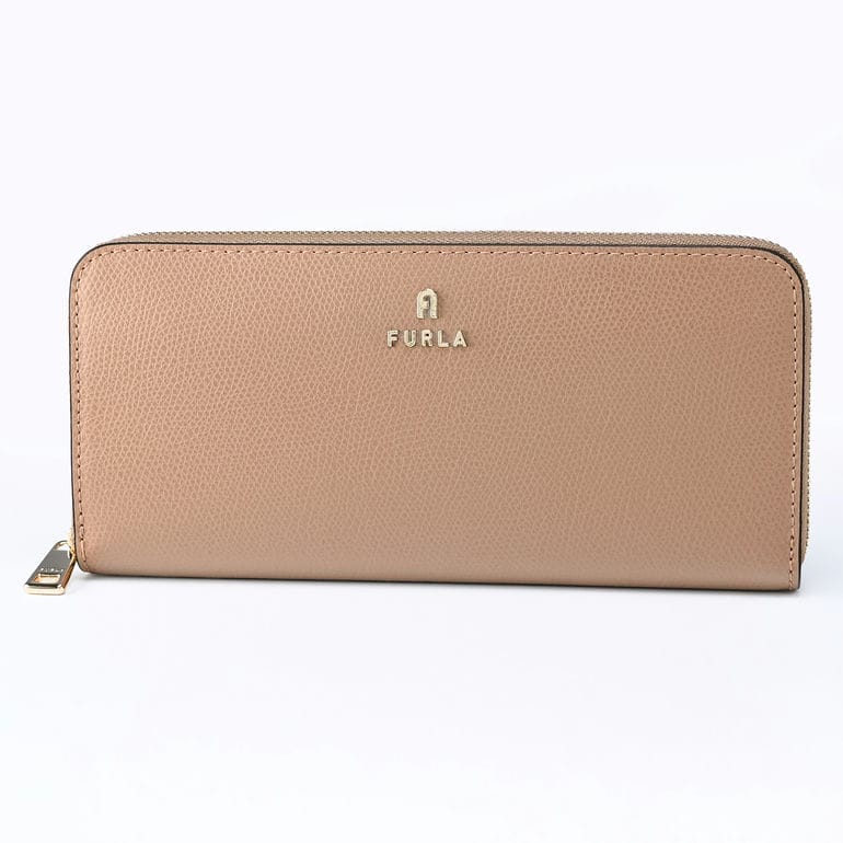 フルラ FURLA 長財布 ラウンドファスナー CAMELIA カメリア ジップアラウンド レディース ライトブラウン WP00313 ARE000 3406S ウォレット 【スペシャルラッピング660円(別売り)】