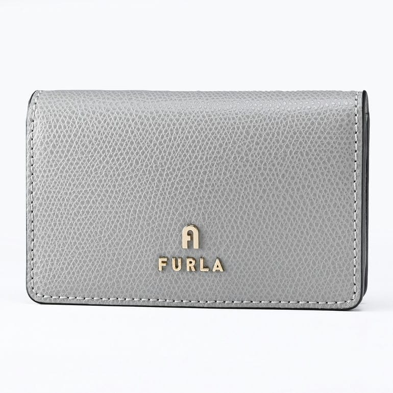 【名入れ可有料】フルラ FURLA カードケース 名刺入れ CAMELIA カメリア レディース ライトグレー WP00408 ARE000 3402S 純正紙袋・リボン付属 【スペシャルラッピング660円(別売り)】