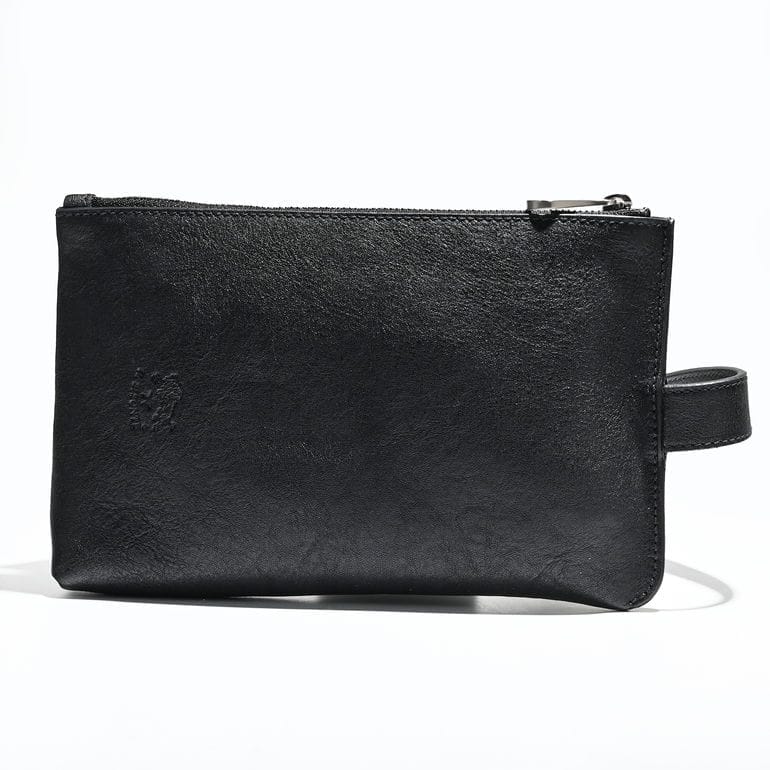 イルビゾンテ IL BISONTE ショルダーバッグ ベルトバッグ ボディバッグ ヴィンテージレザー Duccio ドゥッチョ メンズ ブラック BBB064PO0001BK298N