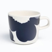 【名入れ可有料】マリメッコ marimekko コーヒーカップ マグカップ 200ml 60周年記念 イソ ウニッコ KAHVIKUPPI ダークブルー 73571 073571 150 洋食器 テー