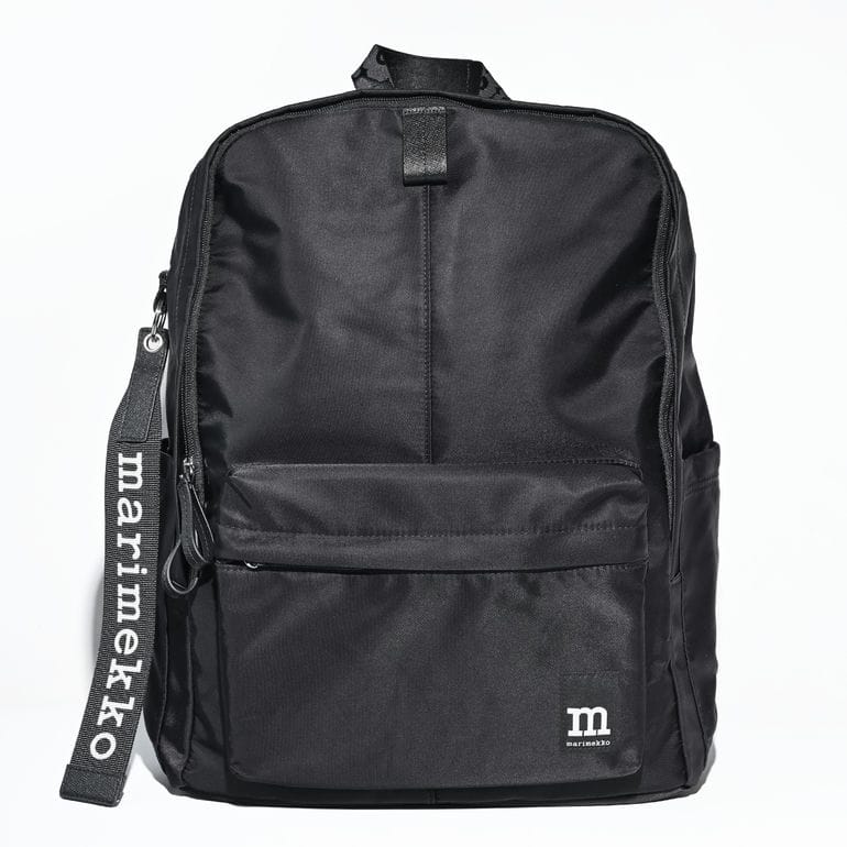 マリメッコ marimekko リュック バッグ バックパック ソリッド レディース ブラック 93325 093325 009 北欧雑貨 北欧デザイン