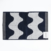 【刺しゅう名入れ可有料】マリメッコ marimekko タオル ゲストタオル フェイスタオル 50×30cm LOKKI VIERASPYYHE ダークブルー 70946 070946 150 北欧雑