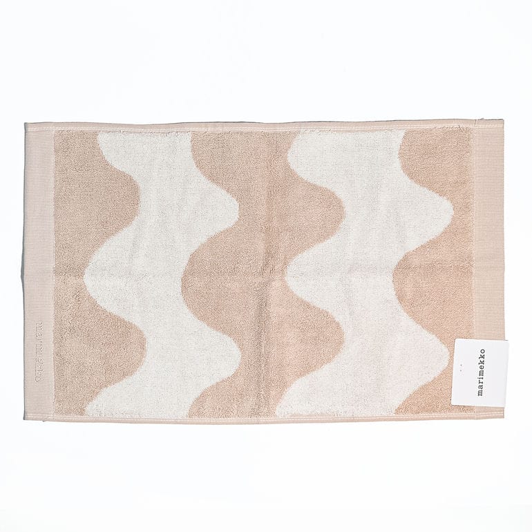 【刺しゅう名入れ可有料】マリメッコ marimekko ゲストタオル 50×30cm フェイスタオル LOKKI VIERASPYYHE ベージュ 70946 070946 183 北欧雑貨 北欧デザイン  ネコポス限定 送料無料<br>【スペシャルラッピング660円(別売り)】