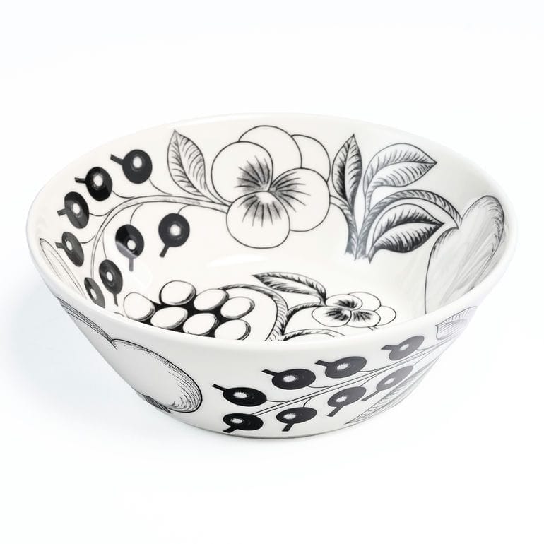 【名入れ可有料】アラビア ARABIA ボウル 17cm パラティッシ Paratiisi ブラック 1005400 洋食器 北欧 雑貨 キッチン フィンランド 陶器【スペシャルラッピング660円(別売り)】