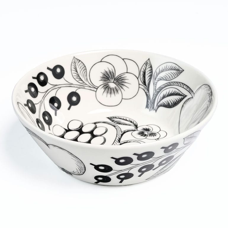 【名入れ可有料】アラビア ARABIA ボウル 13cm パラティッシ Paratiisi ブラック 1059707 洋食器 北欧 雑貨 キッチン フィンランド 陶器【スペシャルラッピング660円(別売り)】