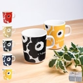 【名入れ込み】【スペシャルラッピング付き】マリメッコ marimekko マグカップ ペア コップ ウニッコ Unikko 250ml 23種類から選べるスペシャルラッピング ペア用無地BOX 花柄 