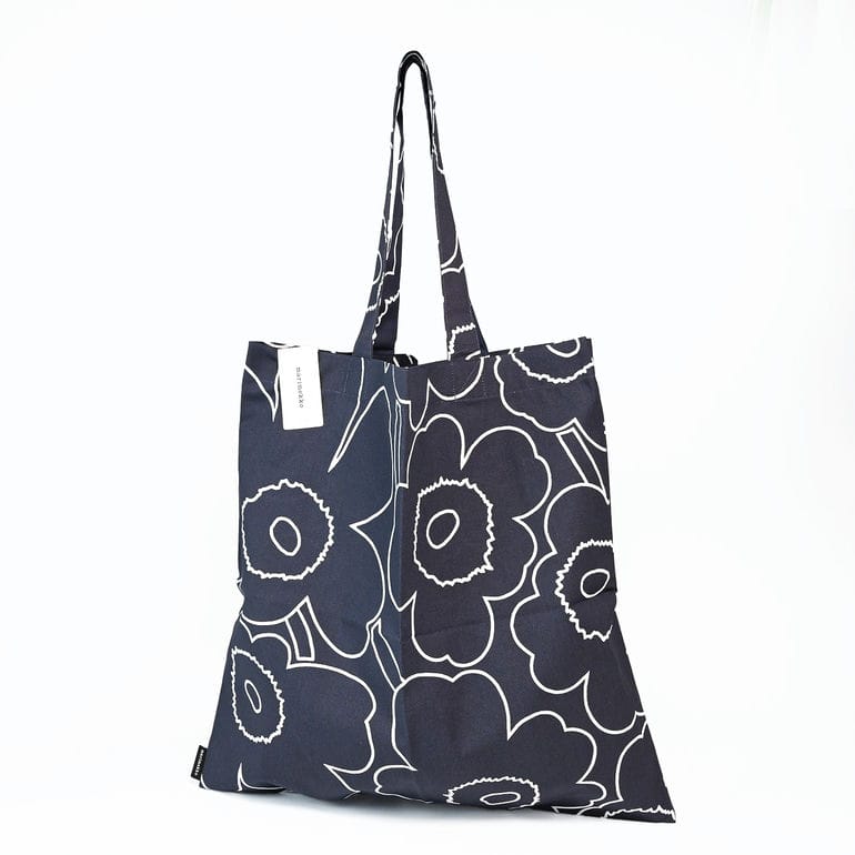 【刺しゅう名入れ可有料】マリメッコ marimekko トートバッグ ピイルト ウニッコ レディース ブラック 73399 073399 911 北欧雑貨 北欧デザイン 【スペシャルラッピング660円(別売り)】