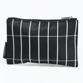 マリメッコ marimekko ポーチ 小物入れ コスメティックポーチ 薄型 KAIKA ピエ二 ティイリスキヴィ ブラック 70893 070893 910 北欧雑貨 北欧デザイン クロネコゆうパケ