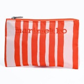 マリメッコ marimekko ポーチ 小物入れ コスメティックポーチ 薄型 KAIKA RAIDE レッド ピンク 73940 073940 330 北欧雑貨 北欧デザイン クロネコゆうパケット限定