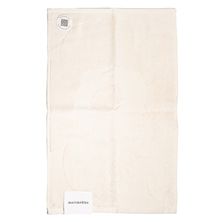 【刺しゅう名入れ可有料】マリメッコ marimekko ゲストタオル 50×32cm フェイスタオル Unikko ウニッコ ソリッド VIERASPYYHE オフホワイト 73893 073893 100 北欧雑貨 北欧デザイン  ネコポス限定 送料無料<br>【スペシャルラッピング660円(別売り)】