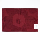 【刺しゅう名入れ可有料】マリメッコ marimekko タオル ゲストタオル フェイスタオル 50×32cm Unikko ウニッコ ソリッド VIERASPYYHE バーガンディ 74281 074