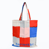 【刺しゅう名入れ可有料】マリメッコ marimekko トートバッグ Vankka チェック柄 ファブリックバッグ レディース マルチカラー 93983 093983 350 北欧デザイン クロネコゆ