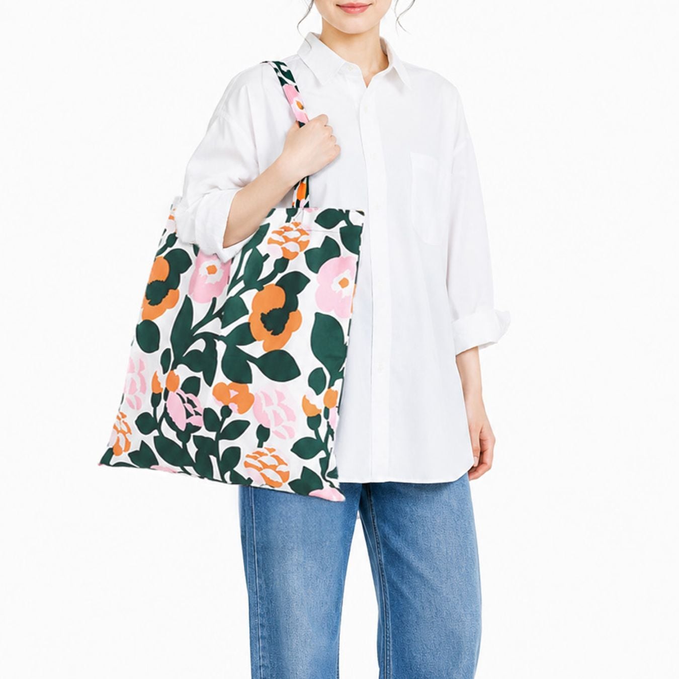 【刺しゅう名入れ可有料】マリメッコ marimekko トートバッグ ピエ二 Pieni GreenGreen ファブリックバッグ レディース グリーン 73876 073876 163 北欧雑貨 北欧デザイン  ネコポス限定 送料無料<br>【スペシャルラッピング660円(別売り)】