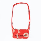 マリメッコ marimekko ショルダーバッグ ミニ ニットバッグ Unikko ウニッコ レディース レッド 94147 094147 380 北欧雑貨 北欧デザイン|北欧雑貨|アイテムリスト