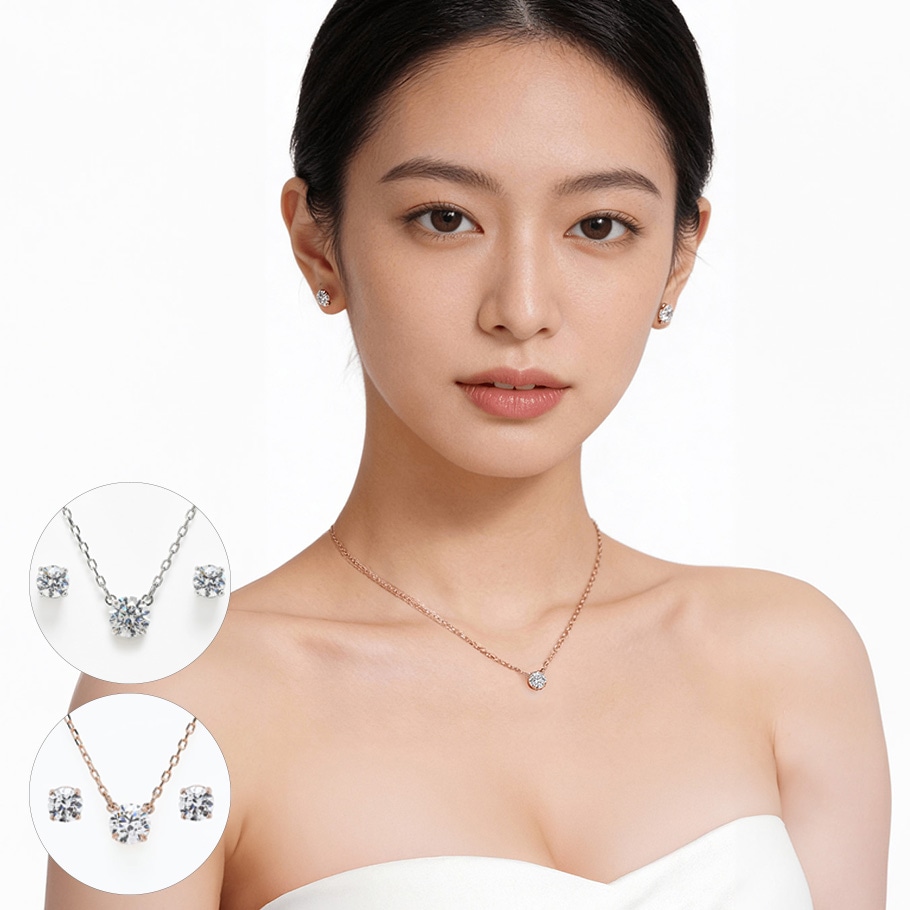 スワロフスキー SWAROVSKI ネックレス ピアス 全2種 母の日 レディース ペンダント ジュエリー アクセサリー