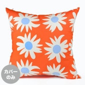 マリメッコ marimekko クッションカバー 50×50cm Rakastaa ei rakasta ラカスタ エイ ラカスタ オレンジ 73966 073966 215 ヌードクッション別売り 