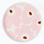 【名入れ可有料】マリメッコ marimekko プレート 20cm Unikko ウニッコ ピンク 73954 073954 138 大皿 洋食器 テーブルウェア 北欧食器 北欧デザイン 【スペシャル