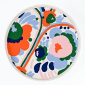 【名入れ可有料】マリメッコ marimekko プレート 20cm Karuselli カルセッリ マルチカラー 74363 074363 152 大皿 洋食器 テーブルウェア 北欧食器 北欧デザイン