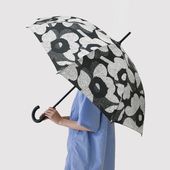 マリメッコ marimekko 傘 長傘 アンブレラ ジャンプ傘 雨傘 スティック ウニッコ ブラック グレー 94642 094642 190 北欧雑貨 北欧デザイン|北欧雑貨|アイテムリスト