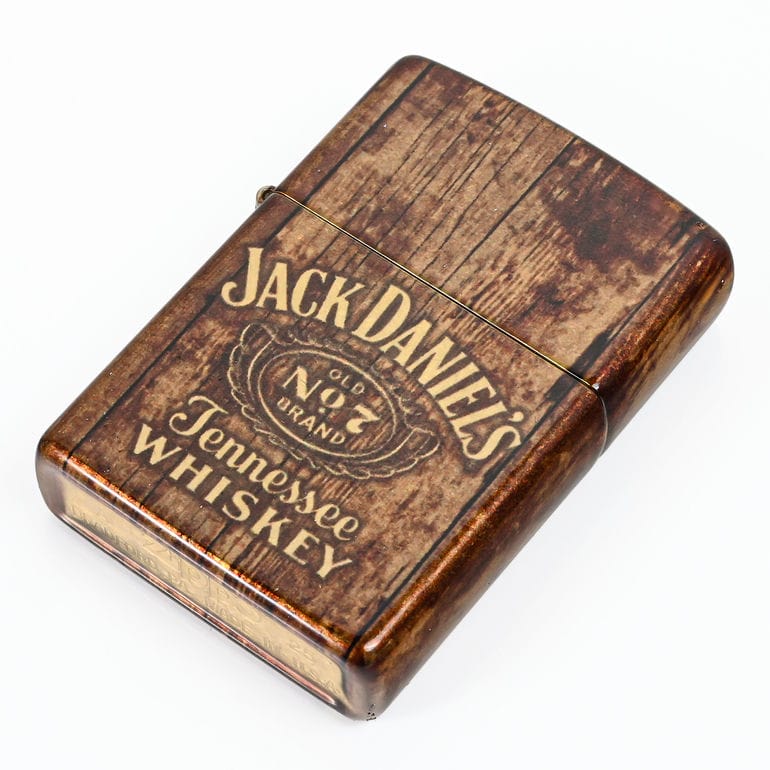 ZIPPO ジッポー ライター JACK DANIELS ジャックダニエル ブラウン 46278 喫煙具 インサイドユニット対応可 煙草 たばこ <br>ネコポス限定