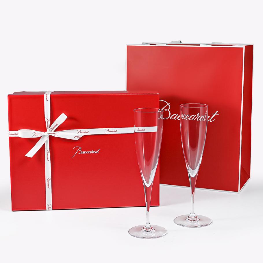 【名入れ可有料】バカラ Baccarat ギフトセット グラス ドンペリニヨン シャンパンフルート ペア 23.4cm 150ml 1845244 【熨斗対応】 洋食器 <br>【スペシャルラッピング1100円(別売り)】