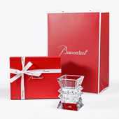 バカラ 名入れ対応 Baccarat ベース 花瓶 ルクソール LOUXOR クリア S