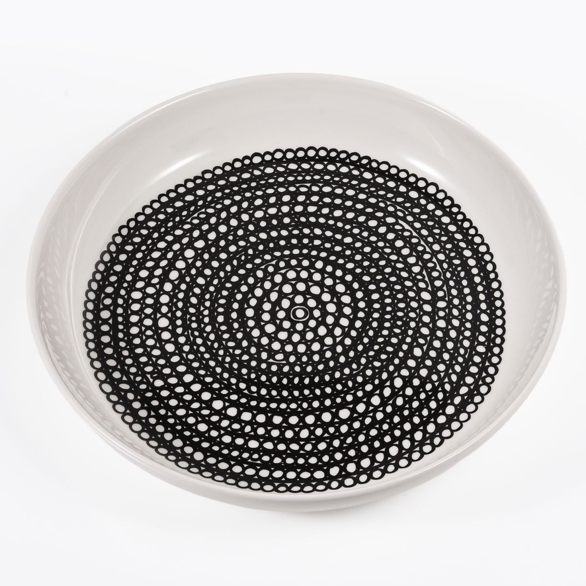 【名入れ可有料】マリメッコ marimekko プレート 20.5cm Rasymatto ラシィマット ブラック 70796 070796 190 大皿 洋食器 テーブルウェア 北欧食器 北欧デザイン<br>【スペシャルラッピング660円(別売り)】