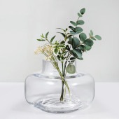 【バカラ】　フラワーベース　ココ　花瓶　高さ14cm R0962　ダP2 バカラ】 フラワーベース ココ 花瓶 高さ14cm R0962 ダP2