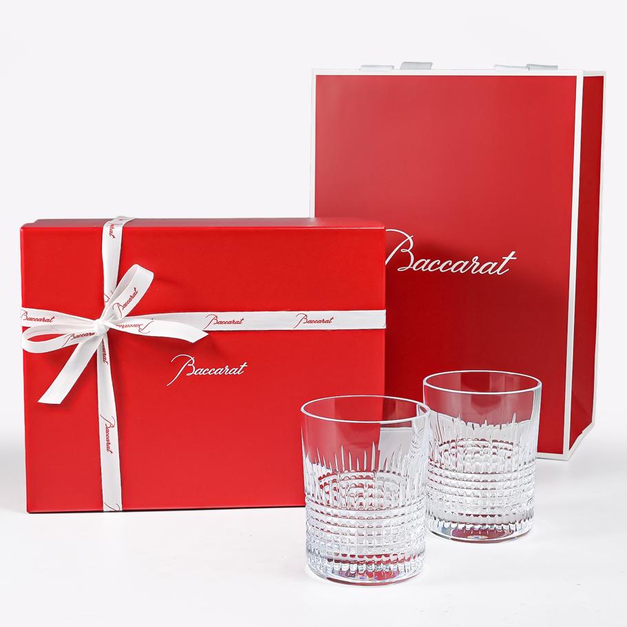 【名入れ可有料】バカラ Baccarat ギフトセット グラス ペア タンブラー ナンシー NANCY オールドファッション ロックグラス S 9.5cm 1301293 2811581 【熨斗対応】 洋食器 <br>【スペシャルラッピング660円(別売り)】