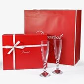 の*ん様 美品【バカラ/Baccarat】アルクール エッグスタンド ペア バカラ Baccarat アルクール エッグスタンド ペア 2814005 【熨斗対応