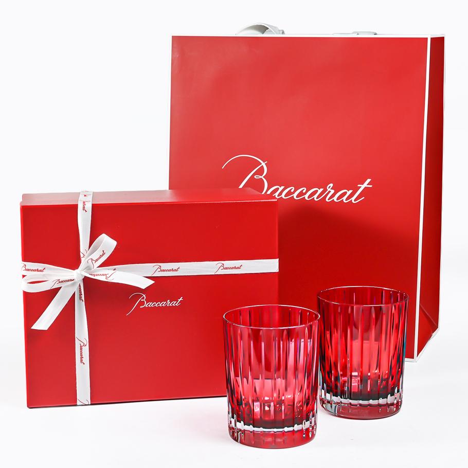 【名入れ可有料】バカラ Baccarat ギフトセット 新作 グラス ペア ハーモニー タンブラー ロックグラス ハイボールグラス 300ml カラー オブ ジョイ レッド 2816192 洋食器 高級 【熨斗対応】 <br>【スペシャルラッピング660円(別売り)】
