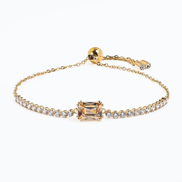 スワロフスキー SWAROVSKI ブレスレット Matrix Tennis マトリックス テニス クリア ゴールド 5730699 ジュエリー アクセサリー【スペシャルラッピング660円(別売り)】