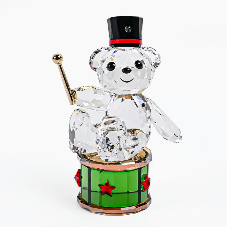 ✶専用✶【希少】スワロフスキー　ベア　ドラム　2007 SWAROVSKI 【大人気!廃盤品】スワロフスキー クリスベア 『Kris