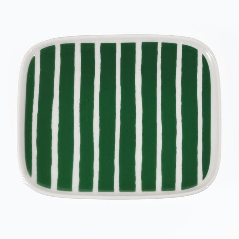 マリメッコ marimekko プレート 15cm×12cm PICCOLO ピッコロ グリーン 73581 073581 160 小皿 スモール 北欧食器<br>【スペシャルラッピング660円(別売り)】