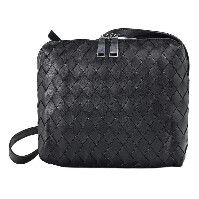 ボッテガヴェネタ ボディバッグ ショルダーバッグ イントレチャート ブラック 黒 ボッテガヴェネタ BOTTEGA VENETA ショルダーバッグ クロス