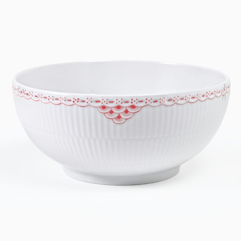 ロイヤルコペンハーゲン ROYAL COPENHAGEN コーラルフルーテッドレース ボウル 18cm 2531456(1068787) 洋食器 テーブルウェア 北欧デザイン<br>【スペシャルラッピング660円(別売り)】