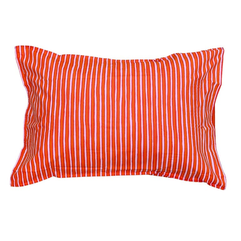 マリメッコ marimekko ピローケース 枕カバー 50×70cm PICCOLO ピッコロ ピンク オレンジ 73506 073506 230 北欧雑貨 北欧デザイン ネコポス限定 送料無料<br>【スペシャルラッピング660円(別売り)】