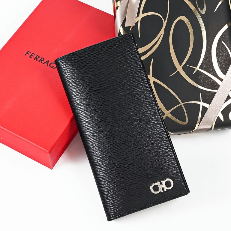 【スペシャルラッピング付き】フェラガモ Salvatore Ferragamo サルヴァトーレフェラガモ 長財布 メンズ ブラック×レッド 686018 66A069 007 箔押し名入れ可有料 【スペシャルラッピング660円(別売り)】
