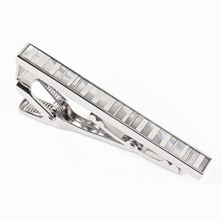 シルバー ネクタイピン ストライプデザイン ポールスミス Paul Smith タイバー タイピン ネクタイピン