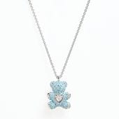 スワロフスキー SWAROVSKI ネックレス Swan スワン ブラック クリア