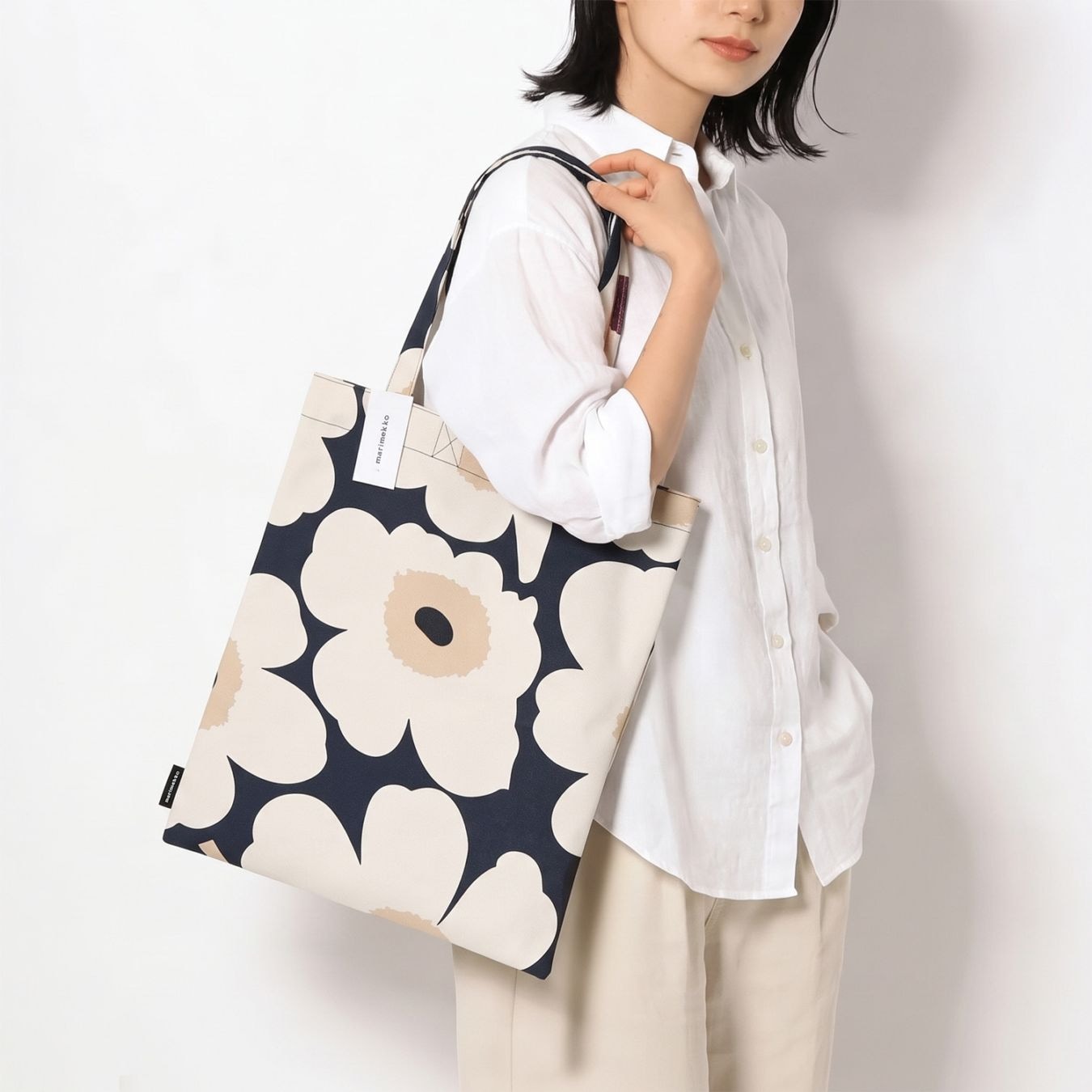 名入れ可有料】マリメッコ marimekko トートバッグ ウニッコ