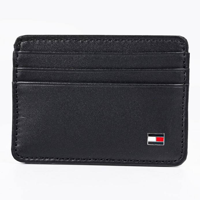 高品質ヨーロッパ輸入モデル トミーヒルフィガー TOMMY HILFIGER カードケース 名刺入れ メンズ ETON CC HOLDER ブラック AM0AM00653 002 BK <br>【スペシャルラッピング660円(別売り)】