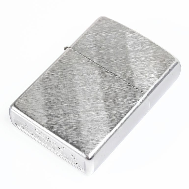 ZIPPO ジッポー ライター ジッポ DIAGONAL WEAVE シルバー 28182 喫煙具<br>ネコポス限定